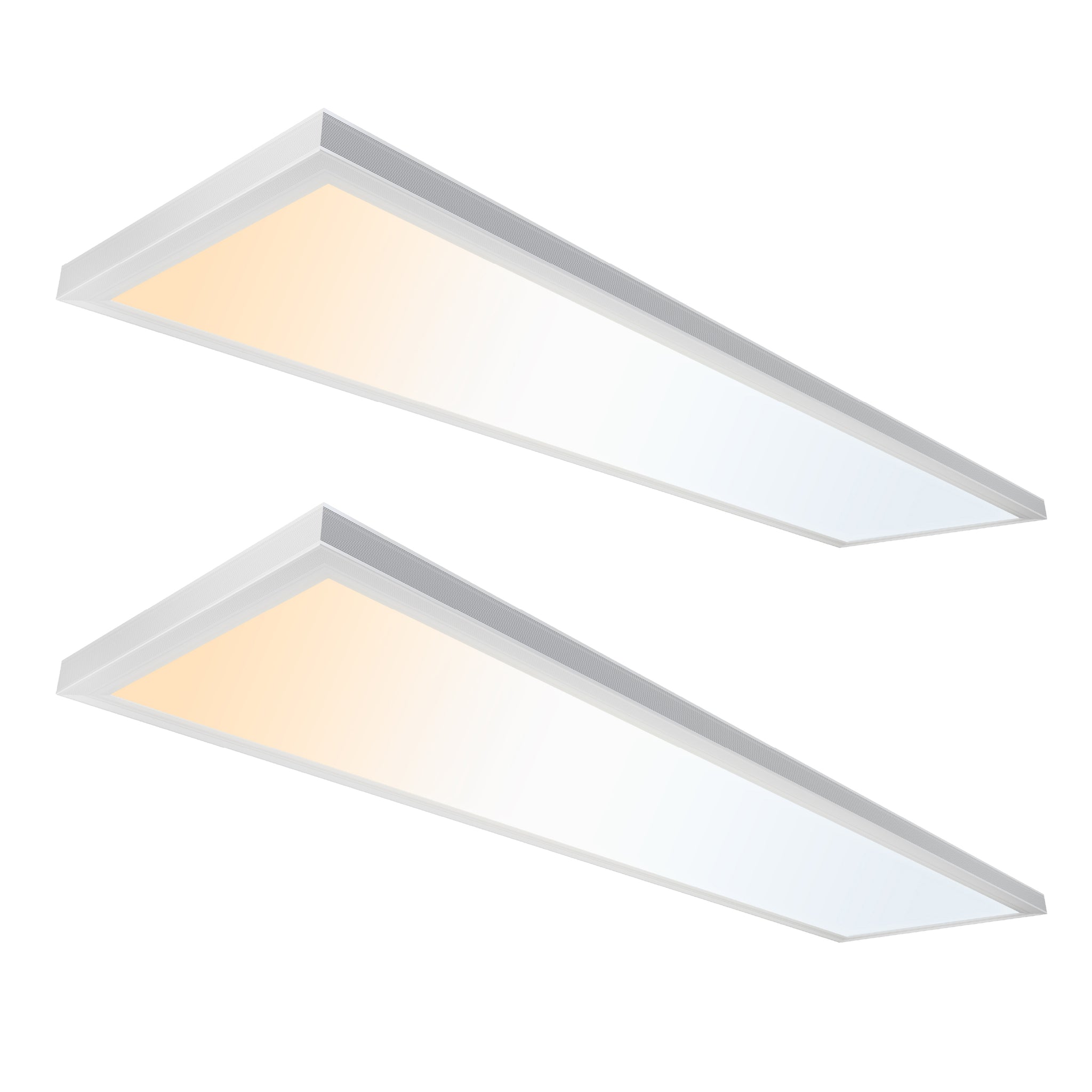 Surface Mount LED Panel Light 1' x 4' - CCT Switchable and Dimmable ...