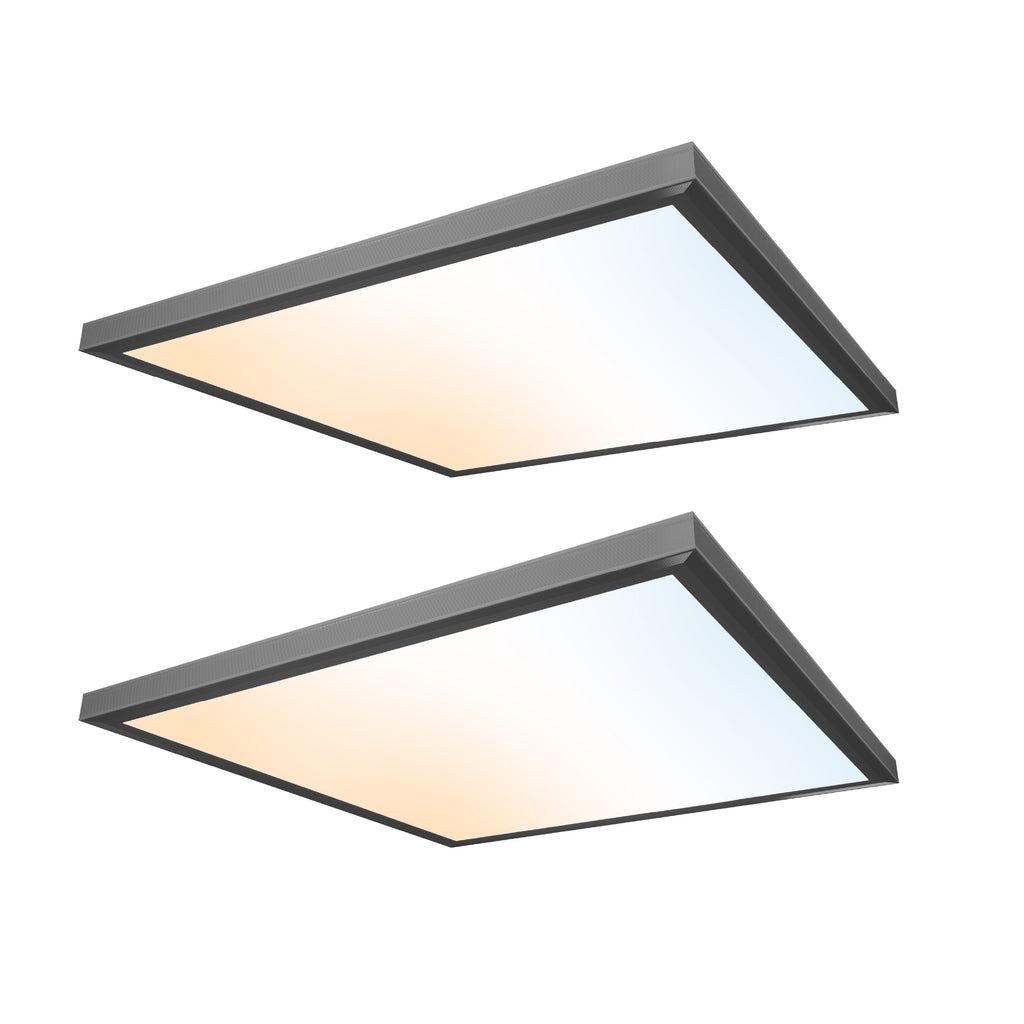 CCT Switchable Surface Mount LED Panel Light - 2' x 2' (3000K/4000K/5000K)