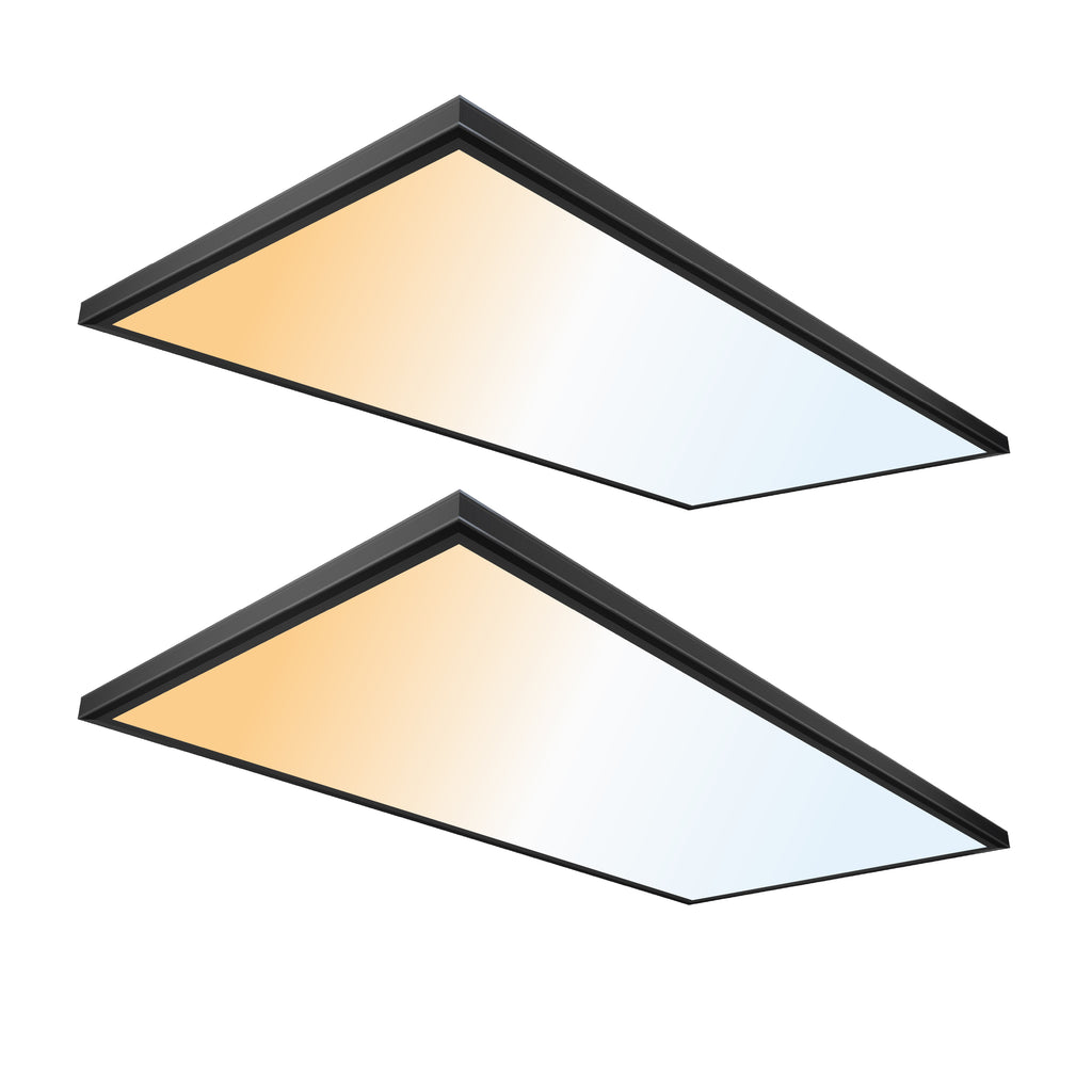 CCT Switchable Surface Mount LED Panel Light - 2' x 4' (3000K/4000K/5000K)