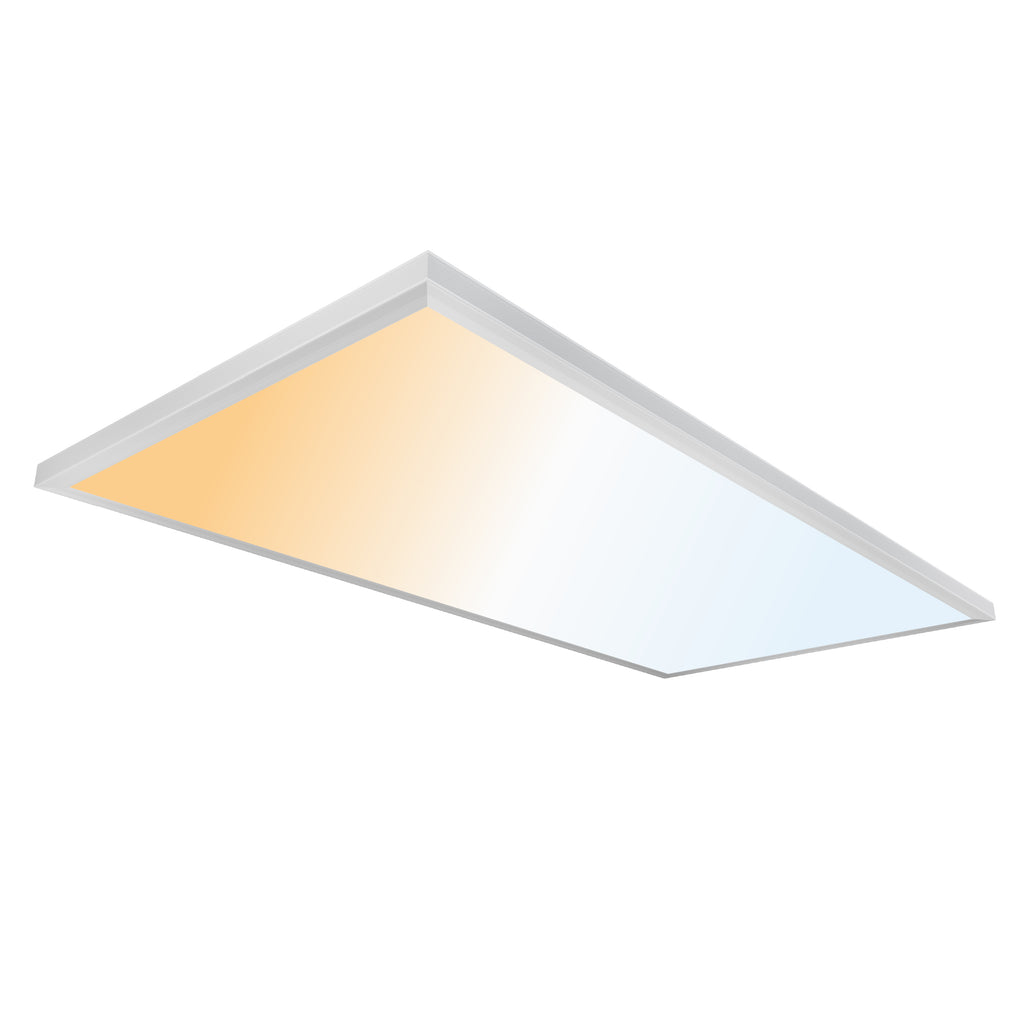 CCT Switchable Surface Mount LED Panel Light - 2' x 4' (3000K/4000K/5000K)