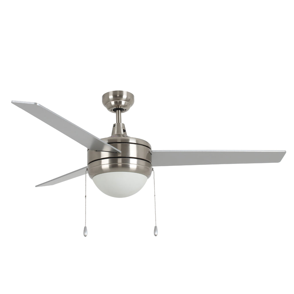 50" 3-Blade Ceiling Fan with Square Blades